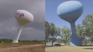 Снос водонапорной башни - Water Tower Tipping