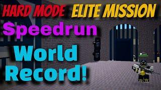 Hard Mode Elite Mission SPEEDRUN WORLD RECORD in Military Tycoon! (5 minute drill time)