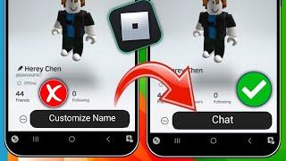 How To Fix Roblox Chat Option Not Showing | Roblox Message Option Missing Problem Solved