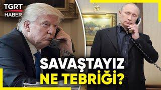 Putin, Trump'ı Tebrik Etmedi! Kremlin, Putin'in Trump'ı Tebrik Etmeyeceğini Açıkladı! - TGRT Haber