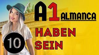 Ders 10 | Almanca A1 Temel Seviye | Almanca "haben" ve "sein" Fiil Çekimi