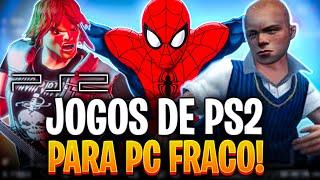 TOP 15 JOGOS LEVES de PS2 para PC FRACO (SEM EMULADOR)