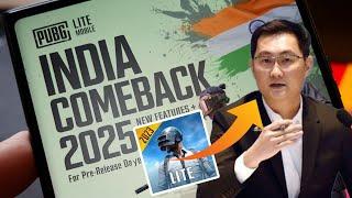 Tencent is Back in Pubg Lite | Official News 2025 | Pubg Lite New Update 0.28.0 | Pubg Lite Unban