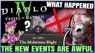 Diablo 4 - Events Are a Huge Problem - Every New Event Breakdown & Guide - Unique Gear & Season 7!