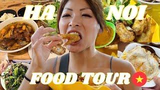 The ULTIMATE FOOD TOUR in HA NOI, VIETNAM  | FOOD THERAPY 