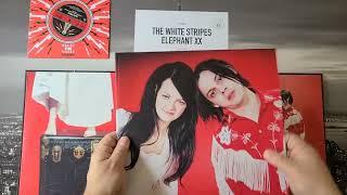 The White Stripes Elephant XX THIRD MAN RECORDS VAULT EXCLUSIVE Anniversary Red/White Vinyl Edition