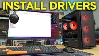 How to Install Drivers on a NEW PC