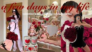 a few days in my life | valentine’s day, cooking, london diaries