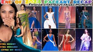 𝐄𝐍𝐃 𝐎𝐅 𝐘𝐄𝐀𝐑 𝐑𝐄𝐂𝐀𝐏 | Top 15 Beauty Pageant 2024 Fashion Fails! | 𝑻𝑹𝑨𝑮𝑰𝑪 & 𝑫𝑰𝑺𝑨𝑺𝑻𝑹𝑶𝑼𝑺