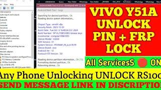 Vivo Y51a (V2030) Pin + Frp Unlock | Vivo Y51 Unlocking | Vivo Y51 Frp Remove Edl Mode #vivo_frp