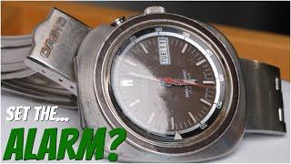 Set the alarm! Restoring a Seiko Bell-matic "UFO"