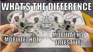 Whats The Difference? Moblite7 HDZero vs Mobula7 HD Freestyle