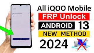 All iQOO ANDROID 13 Gmail Account Bypass | 100% Working  (Without Computer) 2024