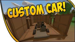 Unturned CUSTOM CAR BUILD!  What Should I Build Next?