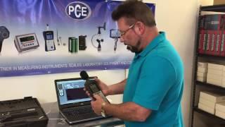 How to Use the Sound Level Meter PCE-322A