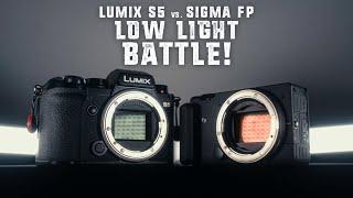 LUMIX S5 vs. SIGMA fp - LOW LIGHT BATTLE! Who Will Win?!