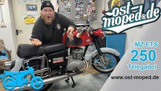 MZ ETS 250 | Telefork regeneration | ost-moped.de