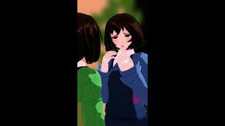 ||mmd x Undertale|| U mine |Chara||Frisk|