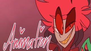 Alastor Tries to be nice to Angel (Hazbin Hotel) - Fan Animation