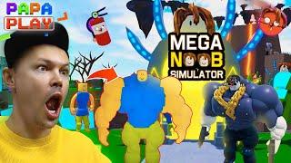 ПРОКАЧАЛ НУБА в [THE KING] Mega Noob Simulator