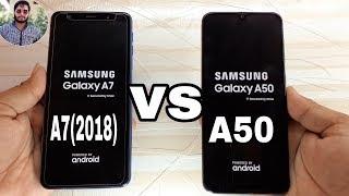 Samsung Galaxy A50 vs Galaxy A7 (2018) Speed Test Comparison?