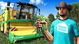 BAD FARMERS GROW GREEN BEANS! (Farming Simulator 25)