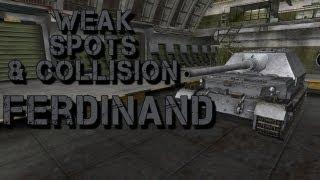 World of Tanks: Weak Spots & Collision: Ferdinand |HD|