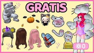 NUEVOS FREE ITEMS EN ROBLOX #roblox #free #gratis #event #ugc #limited  #hair #sanrio #halloween