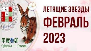 ФЭНШУЙ 2023: Прогноз по Летящим Звездам на ФЕВРАЛЬ 2023