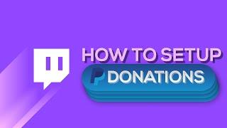 How To Setup A Donation Link On Your Twitch Channel (iOS/Android)