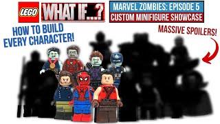 LEGO Marvel ZOMBIES What If Episode 5 Custom Minifig Showcase