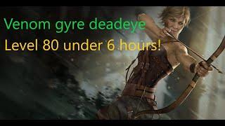 level1-80 in 5h42min - Deadeye Venom Gyre league starter