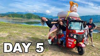 RACING ACROSS AN ENTIRE COUNTRY IN A TUKTUK   Day 5