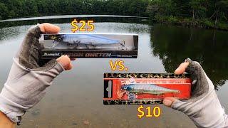 Megabass Vision 110 vs. Lucky Craft Lightning Pointer SP110 [Link in Description]