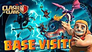 Coc Live FC  Hits Base Visiting gameplay |Road to 5K|