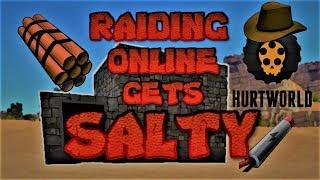 Hurtworld V2 - RAIDING Online Gets SALTY!!!