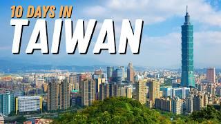 10 DAYS IN TAIWAN (HUGE Taiwan MEGA vlog)