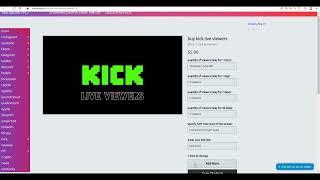 How to buy kick live viewers