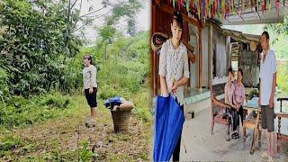 The girl could not stand it anymore so she decided to leave to build a new life