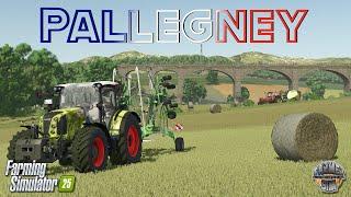 NEW SERIES!! - BALES, BALES, BALES! - Pallegney - Episode 2 - Farming Simulator 25