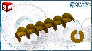 Screw loop in Solidworks