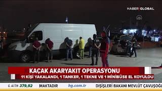 İstanbul'da Nefes Kesen Helikopterli Dev Kaçak Akaryakıt Operasyonu