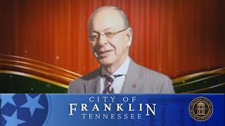 Holiday Greetings from City of Franklin, TN Mayor Ken Moore