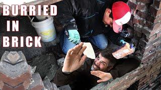 Professional Brick mason vs the monster building￼
