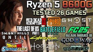 Ryzen 5 8600G (760M) - Test 26 Games : Purfekt PC for gaming!