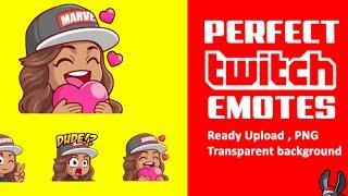 How To Make Twitch Emotes Using Photoshop [Tutorial]