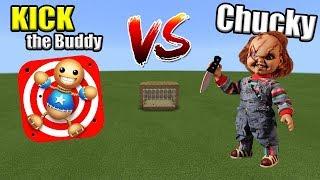 KICK the BUDDY vs CHUCKY | Minecraft PE