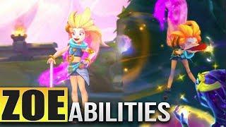 ZOE NEW CHAMPION Gameplay & Abilities Preview - League of Legends