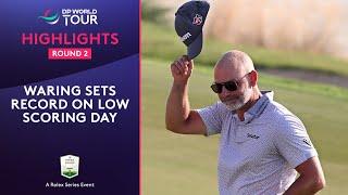 Round 2 Highlights | ft. McIlroy, Fleetwood, Waring | 2024 Abu Dhabi HSBC Championship