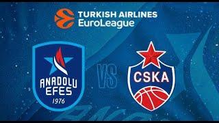 Anadolu Efes - CSKA Moscow Geniş Özet | EuroLeague, RS Round 28